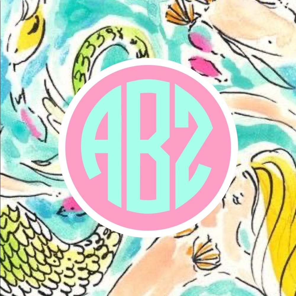 🎀FREE🎀Monogram Background Custom🛍🛍